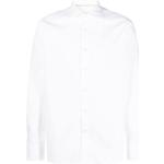Tintoria Mattei spread-collar long-sleeve shirt - White