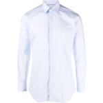 Tintoria Mattei stretch-cotton long-sleeved shirt - Blue
