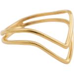Tiny Arrow Ring Gold Sormus Korut Gold Syster P