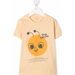 Tiny Cottons graphic-print organic cotton T-shirt - Neutrals