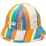 Tiny Cottons striped cotton sun hat - Orange