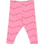 Tiny Cottons Zigzag star-print leggings - Pink