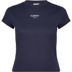 Naisten Laivastonsiniset Koon S Lyhythihaiset Tommy Hilfiger Tommy Jeans Logo-t-paidat 