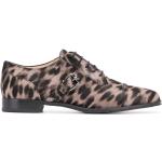 Naisten Leopardikuvioiset Koon 36,5 Mantelikärkiset Nauhalliset Leopardi-aiheiset Oxford-kengät alennuksella 