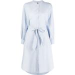 Tommy Hilfiger cotton belted shirt-dress - Blue