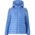 Naisten Siniset Polyesteriset Tikatut Koon 4 XL Hupulliset Tommy Hilfiger Plus-koon hupulliset takit talvikaudelle alennuksella 