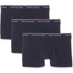 Tommy Hilfiger Men’s Shorts, Pack of 3 (3p Trunk) - Blue (Peacoat-PT 409) Plain, size: s