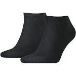 Tommy Hilfiger men's Th Men Sneaker trainer socks pack of 2 (Th Men Sneaker 2p) - Black (Black 200), size: 39/42 (39-42)