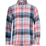 Tommy Hilfiger - Paita Linen Multi Check RF Shirt - Sininen - S