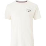 Miesten Valkoiset Koon L Lyhythihaiset Tommy Hilfiger Logo-t-paidat 