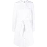 Tommy Hilfiger tied-waist shirt dress - White