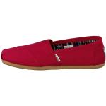 TOMS Women's Alpargata Core Flat Slippers, red, 37.5 EU