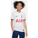 Tottenham Hotspur 2023/24 Stadium Home Older Kids' Nike Dri-FIT Football Shirt - 1 - 50% Recycled Polyester - White