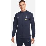 Miesten Siniset Polyesteriset Nike Football Tottenham Hotspur Kestävän muodin Verryttelytakit 