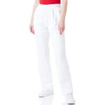 Trigema Women's Tracksuit Bottoms Sweatshirt Fabric - Loose Fit White (White 001