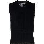 Trussardi sleeveless V-neck jumper - Black