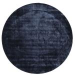 Tummansiniset Viskoosiset Rugvista Pyöreät matot läpimitaltaan 300cm alennuksella 