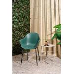 Vihreät Designer Muoviset Käsinojalliset Nordform Ruokapöydän tuolit 