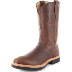 Twisted X Boots 1736 COWBOY WORK PULL ON Brown Western riding boot