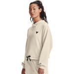 UA Project Rock Terry Pullover, Summit White