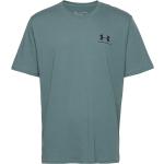 Ua Sportstyle Lc Ss T-shirts Short-sleeved Sininen Under Armour
