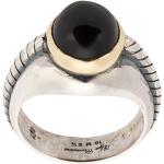 Ugo Cacciatori onyx stone ring - ONYX ARG: 7.5GRS OR: 0.7GRS