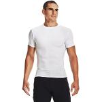 Under Armour Men's Heatgear Compression Tactical Short Sleeve T-Shirt - White, Medium