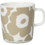 Unikko Mug 4 Dl Home Tableware Cups & Mugs Coffee Cups White Marimekko Home