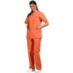 Unisex OP-Trousers / Care Clothing, Medical Wear - Orange, size: II