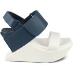 United Nude Delta Wedge leather sandals - Blue