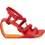 United Nude Mobius Sia 90mm wedge sandals - Red