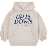 Up Is Down Hooded Sweatshirt Huppari Beige Bobo Choses