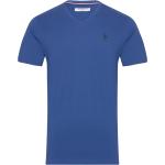 Uspa T-Shirt V-Neck Cem Men Tops T-shirts Short-sleeved Navy U.S. Polo Assn.