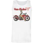 Van Halen Tank-toppi - Pinup Motorcycle - S- 3XL - varten Miehet - Valkoinen