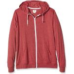 Vans Men's Core Basics Knit Zip Hoodie Hooded Top Sweatshirt Hoodie, Red