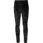 Vaquera glitter-detail leggings - Black