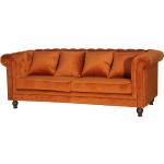 Oranssit Modernit Puiset Selkänojalliset 3 hengen 3-istuttavat sohvat alennuksella 