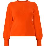 Naisten Oranssit Polyesteriset Koon 4 XL VERO MODA Plus-koon neulepaidat alennuksella 