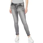 Vero Moda Damen Vmfive Lw S. Slim Vi Jeans Gu968 Noos Jeanshose, Grau (light Grey Denim), 33w / 34l
