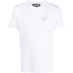 Miesten Valkoiset Koon XL Lyhythihaiset VERSACE Jeans O -kaula-aukkoiset Logo-t-paidat 