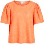 Naisten Oranssit Polyesteriset Koon S Vila O -kaula-aukkoiset O-aukkoiset topit alennuksella 