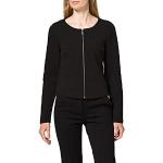Vila Clothes Damen Blazer VINAJA New Short Jacket - NOOS 14032657, Einfarbig, Gr. 42 (Herstellergröße: XL), Schwarz (Black)