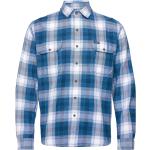 Vintage Flannel Shirt Paita Rento Casual Sininen Superdry Ehdollinen Tarjous