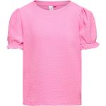 Tyttöjen Vaaleanpunaiset Koon 122 VERO MODA - Lyhythihaiset t-paidat verkkokaupasta Boozt.com 