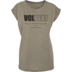 Volbeat T-paita - Wait A Minute My Girl - S- XXL - varten Naiset - Hiekka