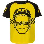 Vr46 Valentino Rossi 20 Short Sleeve T-shirt Keltainen,Musta 10-11 Years Poika
