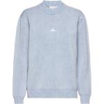 W. Hanger Knit Crew Tops Sweat-shirts & Hoodies Sweat-shirts Blue HOLZWEILER