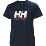 Naisten Laivastonsiniset Koon M Lyhythihaiset Helly Hansen Logo-t-paidat 