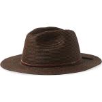 "Wesley Straw Packable Fedora Accessories Headwear Straw Hats Brown Brixton"