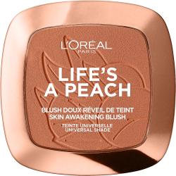 Woke Up Like This Life's A Peach Skin Awakening Blush Bronzer Aurinkopuuteri Vaaleanpunainen L'Oréal Paris